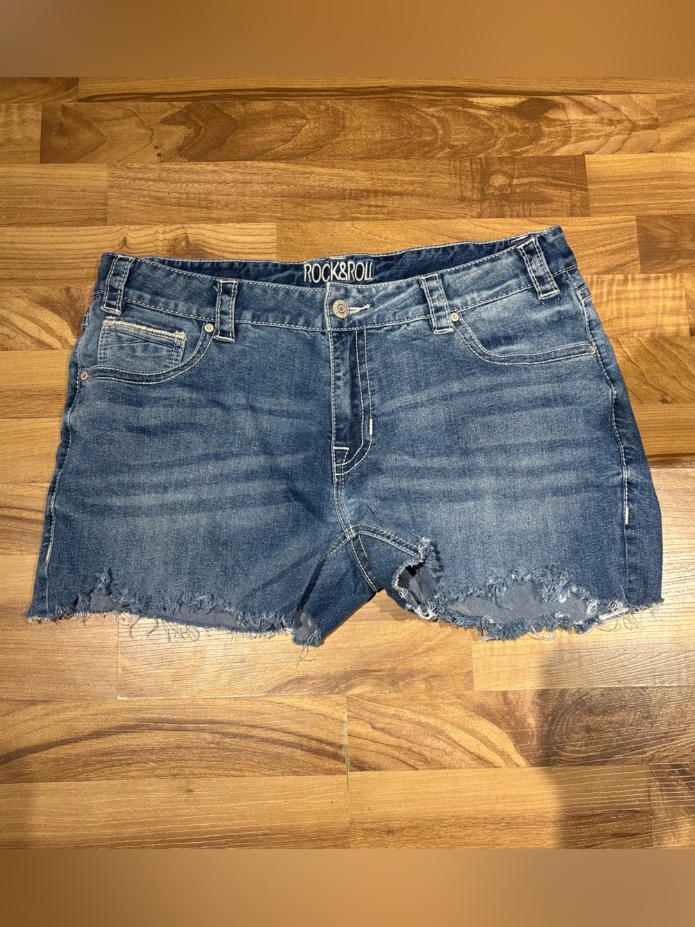 Rock & Roll Denim Cut Short Size 32 Western Country Cowgirl